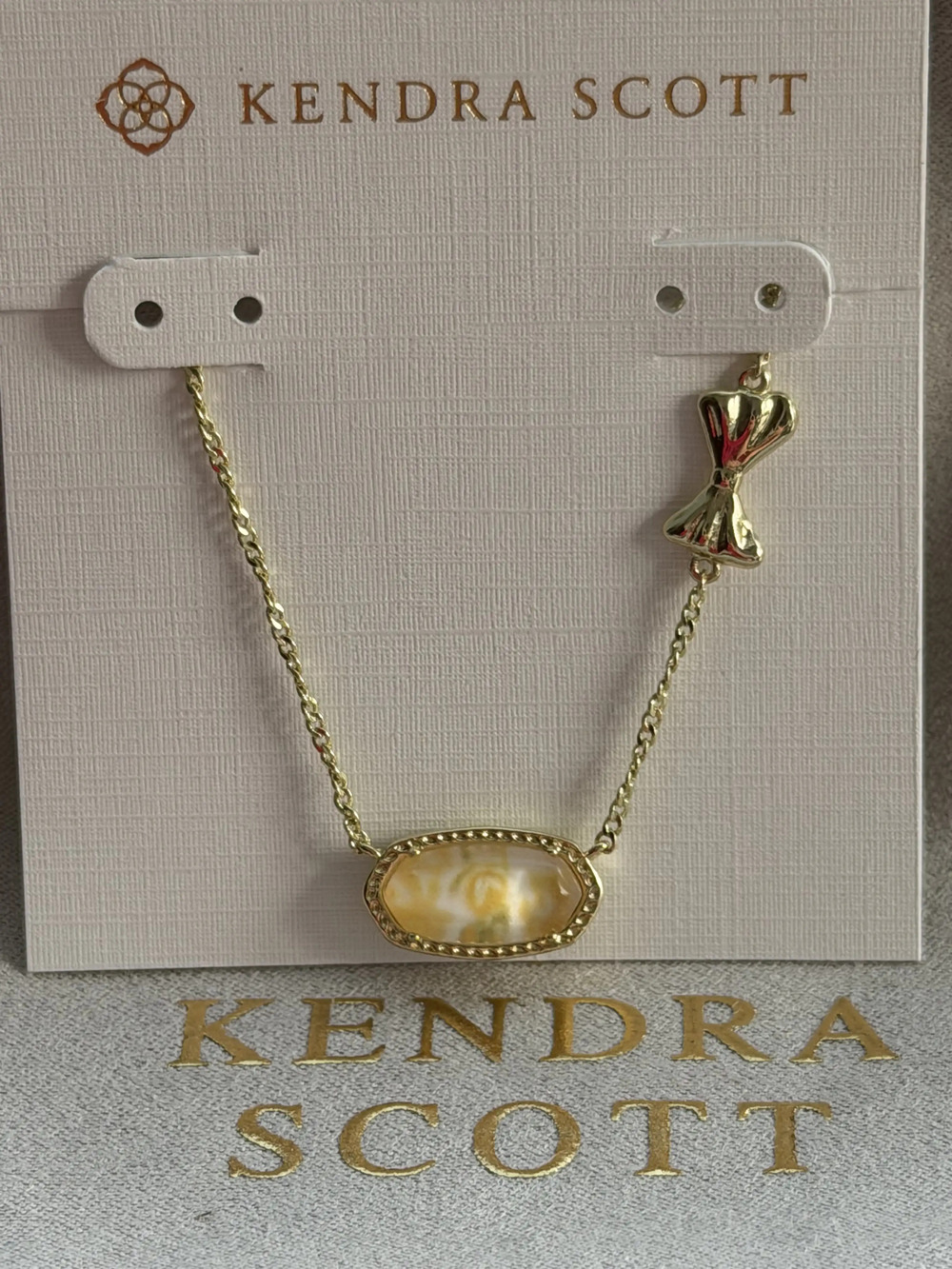 Kendra Scott Gold Pendant Necklace